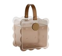 Qsvbeeqj Boîte de transport respirante pour petit animal de compagnie à la main Caisse Courte Tour Maison Transport pour animaux de compagnie