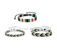 Qsvbeeqj Bracelet d'amitié réglable à motif palestinien - Bijoux ethniques uniques - Bracelet tendance pour tous les jours palestiniens