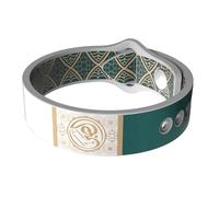 Qsvbeeqj Bracelet en silicone avec larmes avec accès facile aux versets de la Bible et du Coran en plusieurs langues