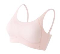 Qsvbeeqj Bralette légère pour adolescentes - Design rembourré - Tissu extensible - Mèche pour l'entraînement de danse - Décontracté - Utilisation quotidienne - Humidité, a, 90A