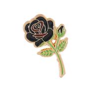 Qsvbeeqj Broche rose pratique - Broche unique en forme de fleur de rose - Bijou qui donne une touche de charme à tous les ensembles