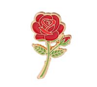Qsvbeeqj Broche rose pratique - Broche unique en forme de fleur de rose - Bijou qui donne une touche de charme à tous les ensembles
