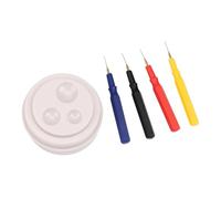Qsvbeeqj Broches à huile de l'horloger pour l'équipement et l'entretien du mouvement pour montres Réparation Autorité de lubrification des aiguilles Montre portable Réparation, Modèle A