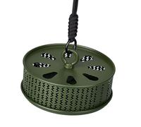 Qsvbeeqj Brûleur à bobines à dents combinées - Porte-bobine - Support en spirale - Support de bobine suspendu - Boîte à bâtons d'écoute