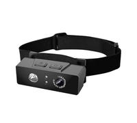 Qsvbeeqj Caméra frontale avancée 1080p avec enregistrement en boucle et bandeau confortable Caméra d'action pour photographie extérieure Capteur CMOS