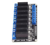 Qsvbeeqj Carte de relais solides à 8 canaux DC5 V 12 V 24 V en option pour automatisation et applications étendues Relais d'expérience électronique