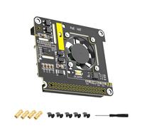Qsvbeeqj Carte d'extension 802.3Af/At GPIO pour alimentation PC via Ethernet HAT Adaptateur PCB pour une intégration transparente de l'ordinateur
