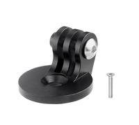 Qsvbeeqj Casques de VTT Top Mount Bracket Action Camera Capuchons de pied Caméras Adaptateur de support monté Alliage d'aluminium Adaptateur de support réglable