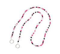 Qsvbeeqj Ceinture de cordon de téléphone portable à la mode Pendentif en perles accrocheur pour éviter la perte Chaîne de poignet Bijoux Ceinture anti-perte Mode