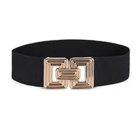 Qsvbeeqj Ceinture extensible pour femme, corset tendance, ceinture extensible avec boucle en alliage pour décorations de robe de banquet, ceintures à taille large, robes pour femmes, grande taille