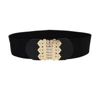 Qsvbeeqj Ceinture large pour femme vintage élégante en corde élastique pour robe chemise large corset ceintures pour femmes pour robes grande taille élastique, D, taille unique