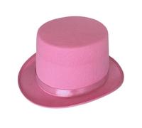 Qsvbeeqj Chapeau de cylindre plat britannique à la mode pour spectacles de costume de magicien spectacles de théâtre musical chapeaux de cylindre pour adultes enfants chapeau de magicien pour enfants