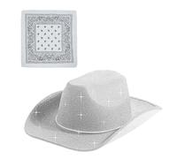Qsvbeeqj Chapeau de fête étincelant pour enterrement de vie de jeune fille, accessoire de festival pour acteur, actrice, festival