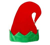 Qsvbeeqj Chapeau de Noël coloré avec pantalon rouge - Chapeau accrocheur hilarant - Apporte rire et joie à vos réunions de vacances - Décorations de Noël amusantes