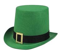 Qsvbeeqj Chapeau de porc chapeau fedora lutin irlandais melon top magicien haut magicien exécuté adulte