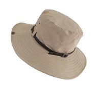 Qsvbeeqj Chapeau de protection solaire respirant à séchage rapide Unisexe Design seau large, kaki, taille unique