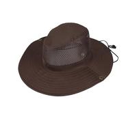Qsvbeeqj Chapeau de ventilation jungle pour le camping et la pêche - Bord large - Protection imperméable