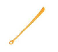 Qsvbeeqj Chausson long ABS 47 cm poignée ergonomique chausse-pied élévateur chaussure outil de montage pour diverses bottes baskets murales chausse-chaussures, jaune, Taille unique