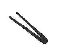 Qsvbeeqj Clé à double goupille en acier renforcé, conception à double crochet pour enlever les écrous à brides, mécaniques, amateurs d'artisanat, clé essentielle en acier moulé