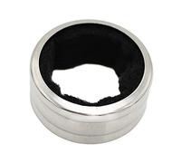Qsvbeeqj Collier anti-goutte en acier inoxydable pour bouteille de vin - Anti-fuite - Anti-débordement - Pour restaurant, maison