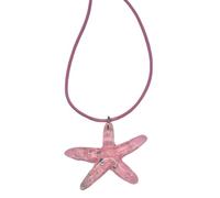 Qsvbeeqj Collier de vacances, chaîne ras du cou avec breloque de plage, collier ras du cou en corde cirée, One Size, Comme décrit, Produit conforme à la description.