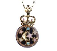 Qsvbeeqj Collier pendentif en résine légère chaîne en alliage de longueur réglable chaîne clavicule pièce de bijoux pour les femmes bijoux artistiques pour un usage quotidien, One Size, Comme décrit