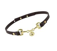 Qsvbeeqj Collier ras du cou unique à double cloches - Portable - Pour les fêtes, les festivals et les déclarations de mode quotidiennes - Collier ras du cou réglable, taille unique, comme décrit