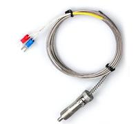 Qsvbeeqj Contrôleur de température de la chaudière Clip Long Sonde K Type Thermocouple Pour Surveillance Précise Des Systèmes De Chauffage Domestique Capteurs Réponse Rapide Thermocouple