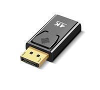 Qsvbeeqj Convertisseur portable DisplayPort vers HDMI avec fonction Plug and Play pour une utilisation sans effort en voyage facile à utiliser