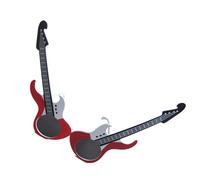 Qsvbeeqj Cool Guitare Cadre Lunettes De Soleil Lunettes De Plage Eyewears Pour Concerts Et Spectacles Scènes Élégant Lunettes