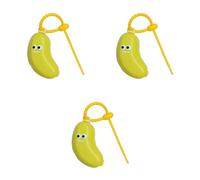 Qsvbeeqj Coque de protection pour tête de brosse à dents en forme de banane - Portable - Anti-poussière - Pour voyage et salle de bain