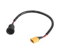 Qsvbeeqj Cordon d'alimentation universel pour scooters électriques Connecteur Snugs Fit empêche la déconnexion sur la route Câble de charge sécurisé pour scooters