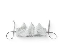 Qsvbeeqj Couronne pour enfants avec baguette magique et étoile pour anniversaire avec bande scintillante, sûre et amusante, élégante décoration de fête d'anniversaire pour enfants