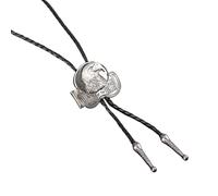 Qsvbeeqj Cravate Western Cravate réglable Motif unique Denim pour bijoux de style occidental, C, One Size