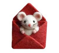 Qsvbeeqj Cœur en laine pour projets et décorations d'intérieur