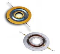 Qsvbeeqj Diaphragme en métal pour 2404h 2405h 075 klaxon 1,3 mm Hauteur de diaphragme Accessoire simple à installer Bobine vocale