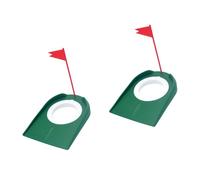 Qsvbeeqj Durabilité en plastique - Équipement de putter - Trous de golf - Entraînement pour améliorer les capacités - Équipement d'entraînement en plastique