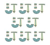 Qsvbeeqj Ensemble d'accessoires de costume égyptien pharaon : coiffe, collier, bracelets pour Halloween, jeu de rôle, cosplay, chapeau, accessoire pharaon