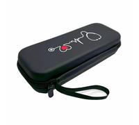 Qsvbeeqj Étui de stéthoscope en polyuréthane avec poches en maille pour les médecins professionnels sécurisés et organisés