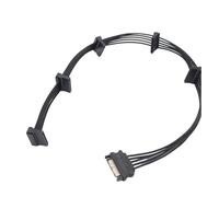 Qsvbeeqj Extension de mémoire facile IDE vers Power Splitter Câble Augmenter la capacité de stockage Fil métallique 18AWG pour PC Server