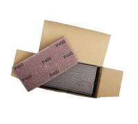 Qsvbeeqj Feuilles de papier de verre souples multi-usages - Texture ergonomique - Pour surfaces sèches et humides - Pour vernis