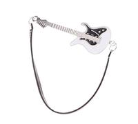 Qsvbeeqj Figurine de jouet de guitare modèle Instrument de musique réaliste Dollhouses Faire Que Filles Cadeau Vintage Instrument Salle de Musique Jouet Guitare miniature réaliste