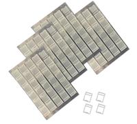 Qsvbeeqj Films d'interrupteurs de 0,3 mm pour commutateurs de clavier mécaniques Réparation structure de bloc interaxial HTV pour clavier MX Pad