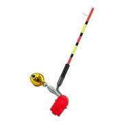 Qsvbeeqj Flotteur de pêche durable avec alarme de morsures, veilleuse et pinces de type lourd pour eau douce salée, flotteur de pêche de nuit haute visibilité