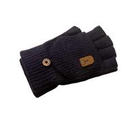 Qsvbeeqj Gants demi-doigts pour l'intérieur Hiver Intérieur Écran Tactile Gants d'écriture Chaud Tricoté Main Chauffe-mains en tricot Extérieur Cyclisme Hiver pour hommes et femmes
