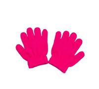 Qsvbeeqj Gants d'hiver chauds et extensibles - Couleur unie - Unisexe - Doigts complets - Légers - Pour garçons et filles - Unisexe, I, One Size