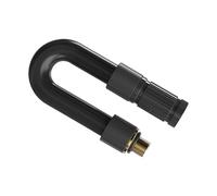 Qsvbeeqj Gonflage rapide Bike Air Pantalon de guidon ergonomique Flexible Accessoires portables Durabilité État extérieur Pompes à pneus de vélo électriques Tuyau