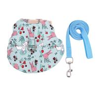 Qsvbeeqj Harnais avec laisse pour petits animaux de compagnie, gilet de traction pour cochons d'Inde, ensemble réglable pour promener les lapins