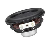 Qsvbeeqj Haut-parleurs de 68 mm, gamme complète, 15 W, 4 Ohm, aimants en néodyme, bobine 20 cœurs, woofer, construction étanche, conducteur en métal ABS