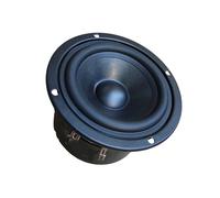 Qsvbeeqj Haut-parleurs ronds professionnels de 7,6 cm, 15 W, en fibre de verre, cônes tissés HiFi Sound Systems, caisson de basses